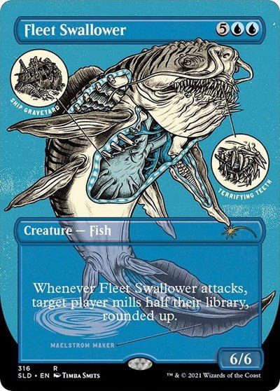 Fleet Swallower - Foil Etched