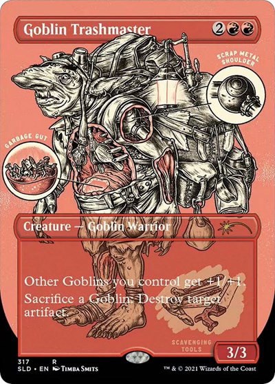 Goblin Trashmaster - Foil Etched