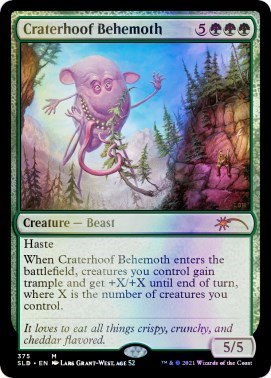 Craterhoof Behemoth - Foil