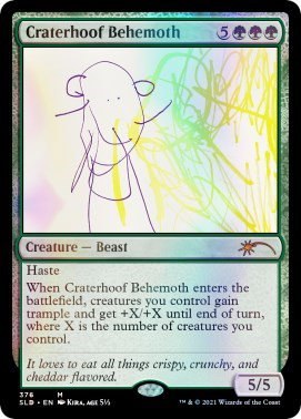 Craterhoof Behemoth - Foil