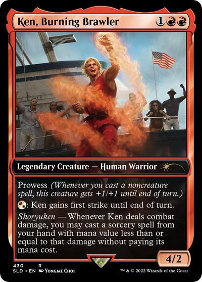 Ken, Burning Brawler - Foil
