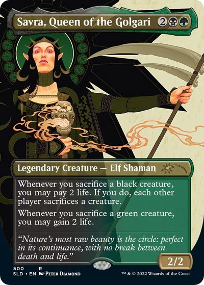 Savra, Queen of the Golgari - Foil
