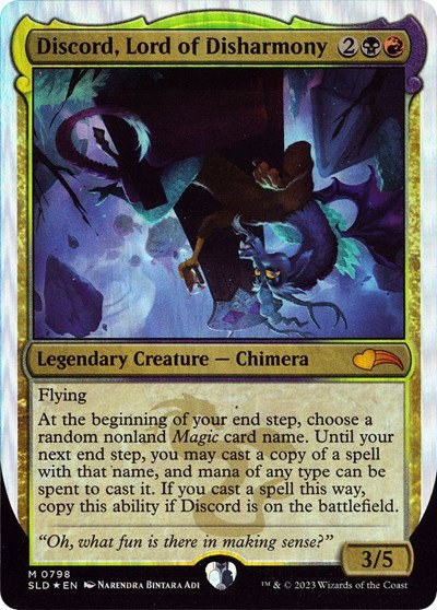 Discord, Lord of Disharmony - Foil