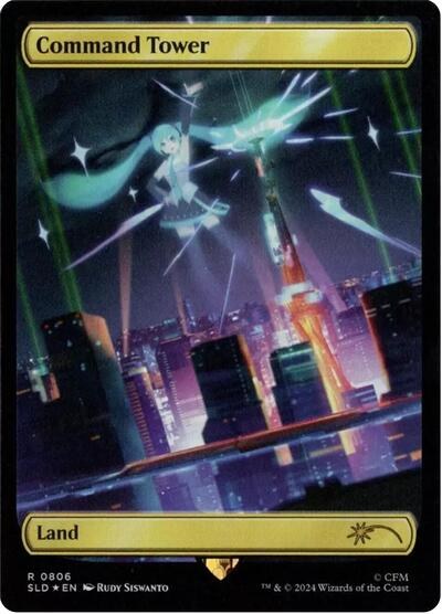 Command Tower - Rainbow Foil