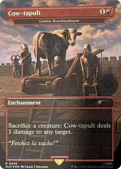 Cow-tapult - Goblin Bombardment - Foil
