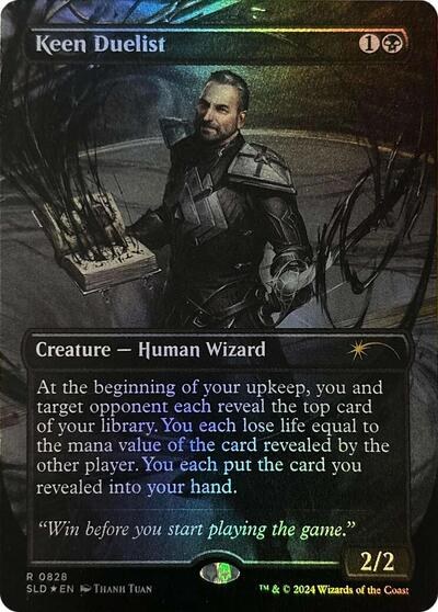 Keen Duelist - Rainbow Foil