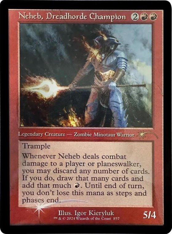 Neheb, Dreadhorde Champion