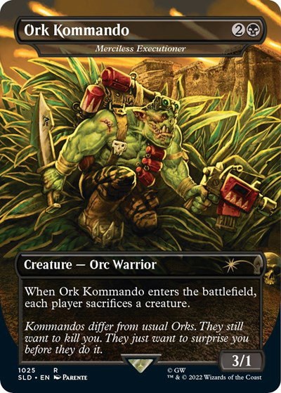 Ork Kommando - Merciless Executioner - Foil