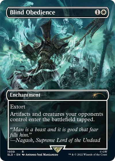 Blind Obedience - Foil