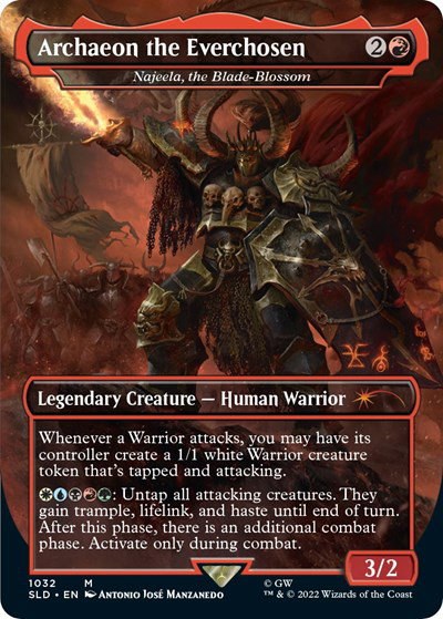 Archaeon the Everchosen - Najeela, the Blade-Blossom - Foil