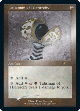 Talisman of Hierarchy - Foil Etched
