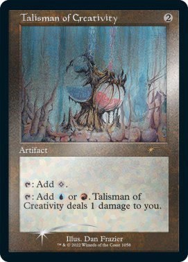 Talisman of Creativity - Foil Etched