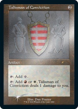 Talisman of Conviction - Foil Etched