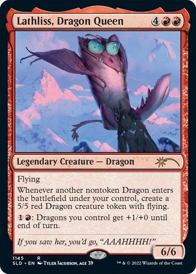 Lathliss, Dragon Queen - Foil