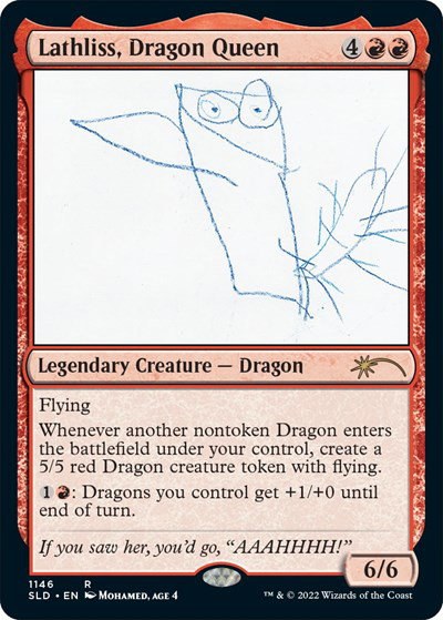 Lathliss, Dragon Queen - Foil