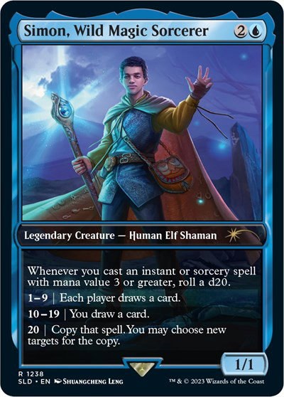 Simon, Wild Magic Sorcerer - Foil
