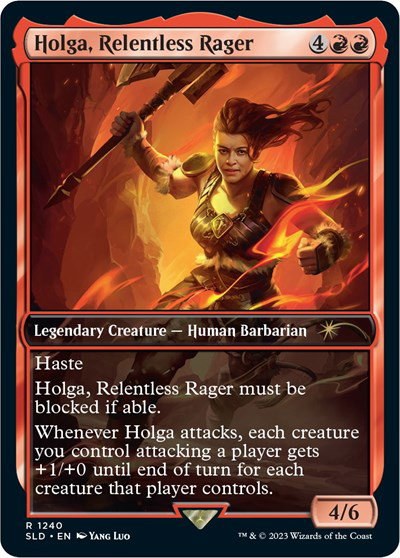 Holga, Relentless Rager - Foil