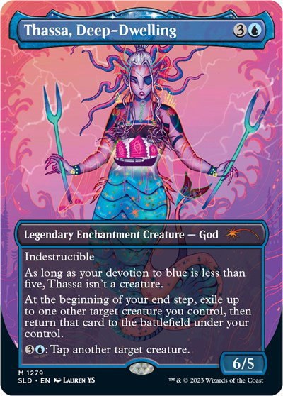 Thassa, Deep-Dwelling - Foil