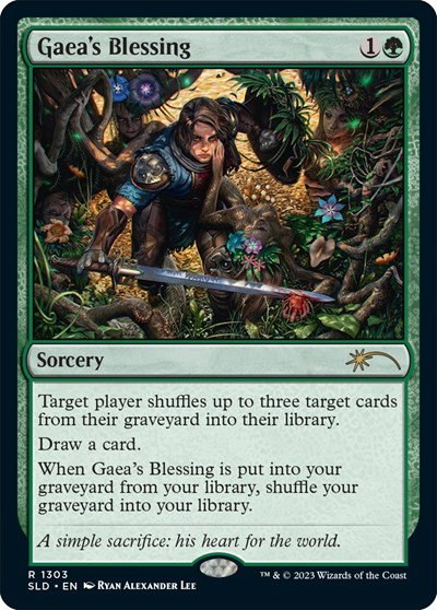 Gaea's Blessing - Foil