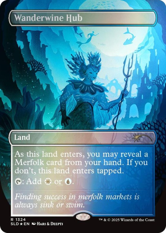 Wanderwine Hub - Rainbow Foil