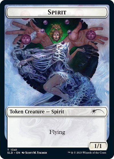 Spirit (SLD) // Ajani's Pridemate Double-sided Token