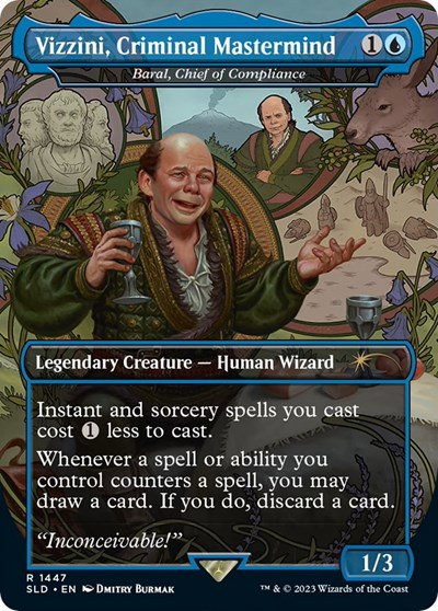 Vizzini, Criminal Mastermind - Baral, Chief of Compliance - Foil