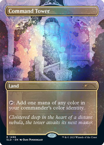 Command Tower - Galaxy Foil