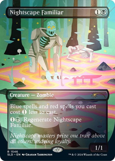 Nightscape Familiar - Rainbow Foil