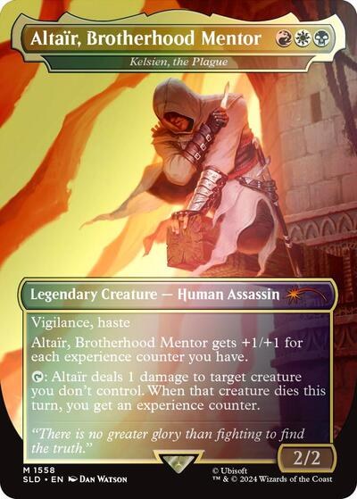 Altair, Brotherhood Mentor - Kelsien, the Plague - Rainbow Foil
