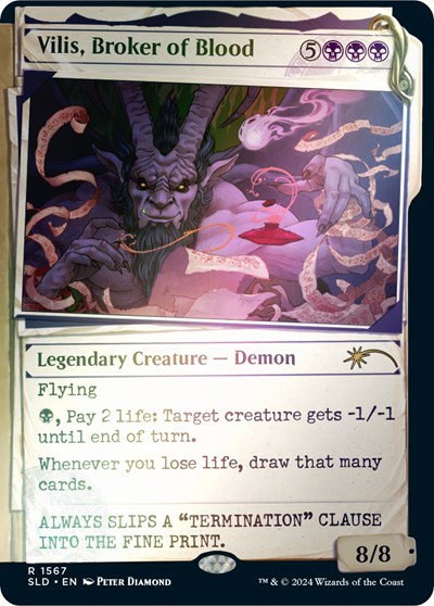 Vilis, Broker of Blood - Rainbow Foil