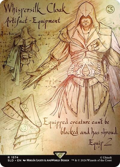 Whispersilk Cloak - Rainbow Foil