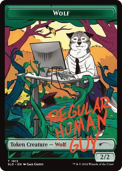 Wolf Token - Foil