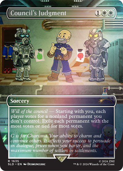 Council's Judgment - Rainbow Foil