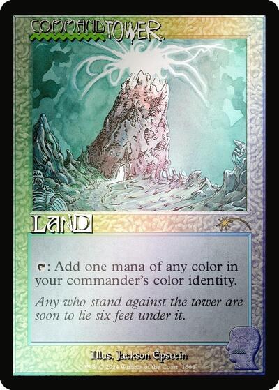 Command Tower - Rainbow Foil