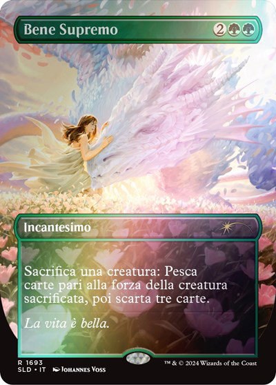 Greater Good (Italian) - "Bene Supremo" - Rainbow Foil