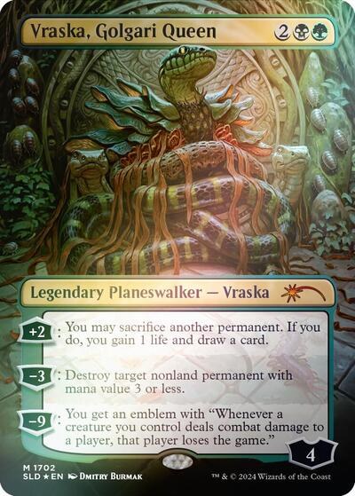 Vraska, Golgari Queen - Rainbow Foil