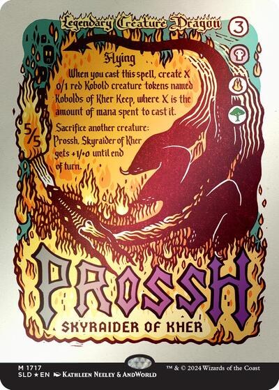 Prossh, Skyraider of Kher - Rainbow Foil