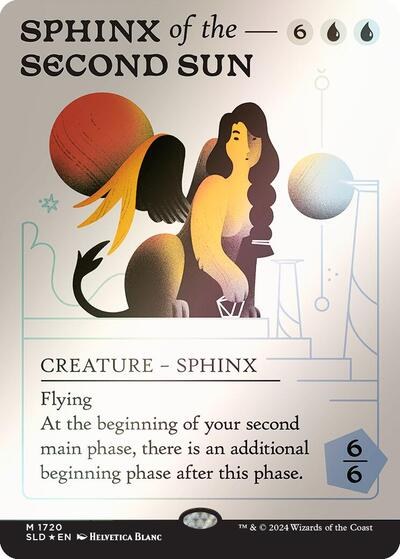 Sphinx of the Second Sun - Rainbow Foil