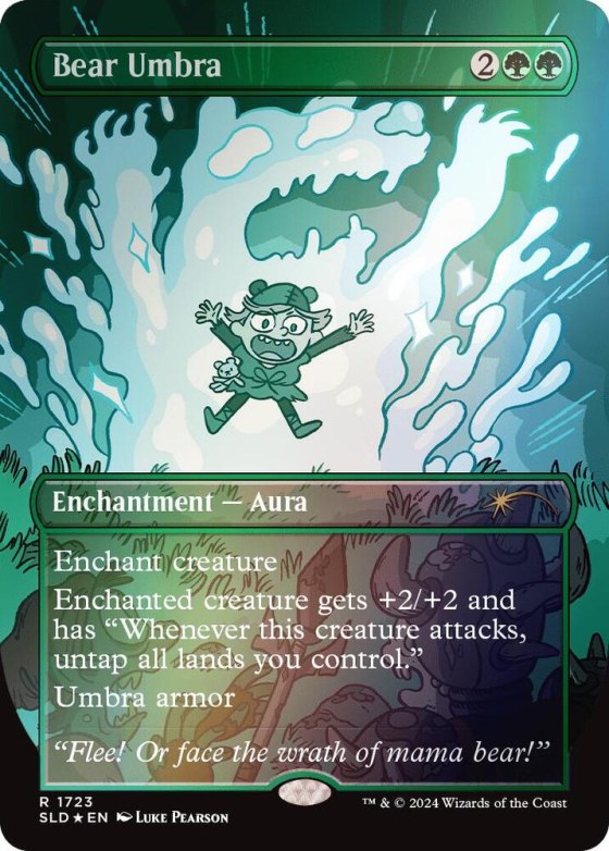 Bear Umbra - Rainbow Foil