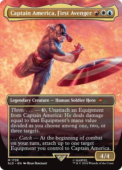 Captain America, First Avenger - Rainbow Foil