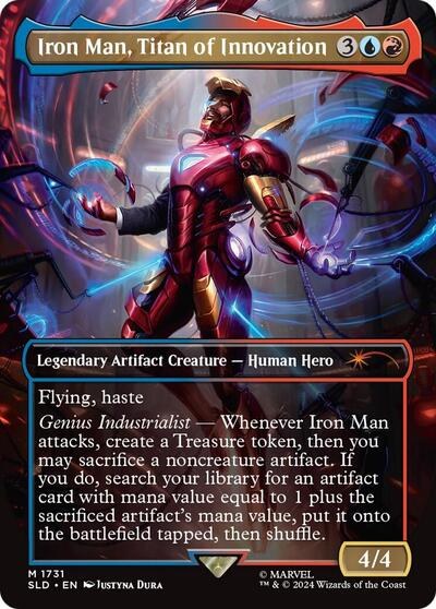 Iron Man, Titan of Innovation - Rainbow Foil