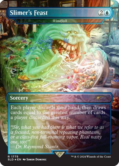 Slimer's Feast - Windfall - Rainbow Foil