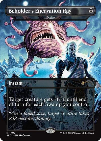 Beholder's Enervation Ray - Defile