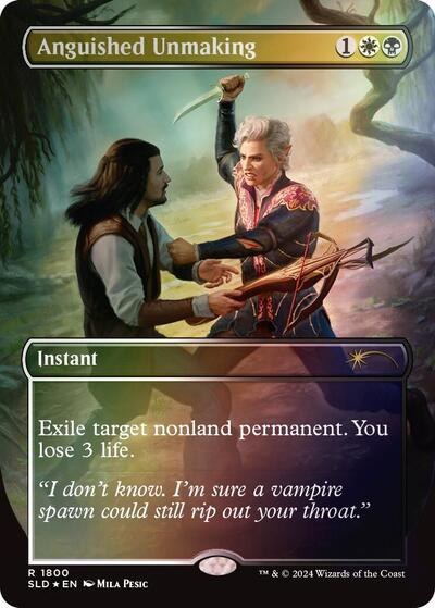 Anguished Unmaking - Rainbow Foil