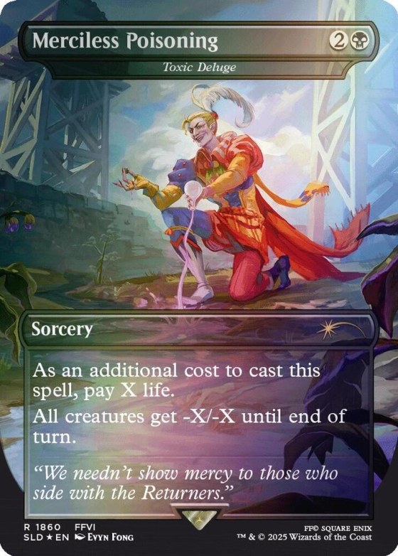 Merciless Poisoning - Toxic Deluge - Rainbow Foil