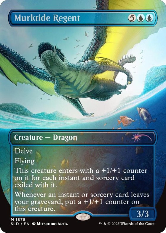 Murktide Regent - Rainbow Foil