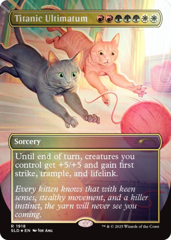Titanic Ultimatum - Rainbow Foil