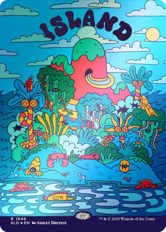 Island - Rainbow Foil