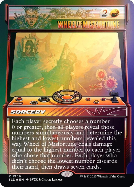 Wheel of Misfortune - Rainbow Foil