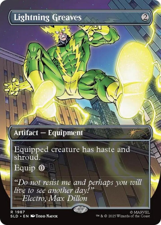 Lightning Greaves
